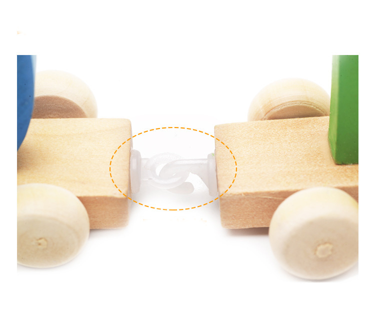 Đoàn tàu chở số Gkids-Đồ chơi gỗ tặng kèm dây đeo tay xinh