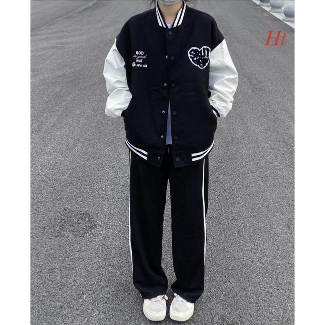 Áo bomber phối tay Tim God H2A977