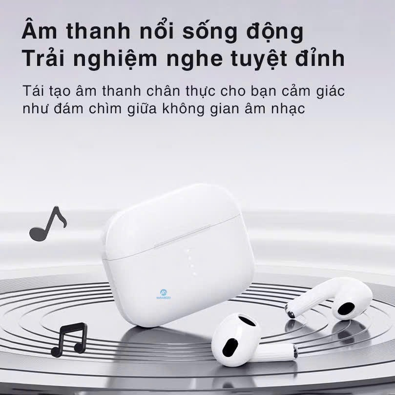 Tai nghe bluetooth nhét tai TWS ROCK EB710 - Hàng chính hãng Bảo hành 12 tháng lỗi 1 đổi 1
