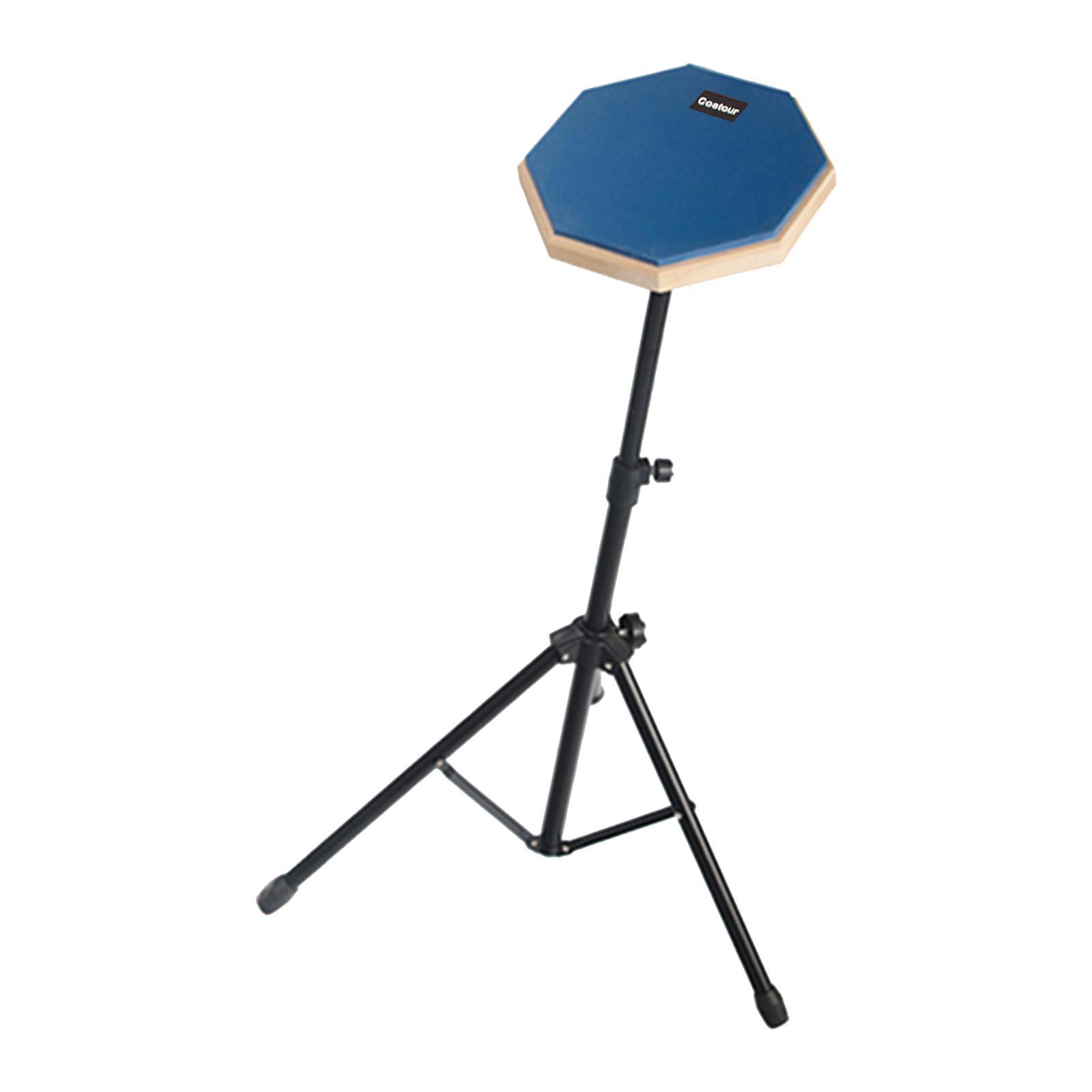 Drum practice pads Snare Drum Stand Set Drum Stand for Percussion Blue