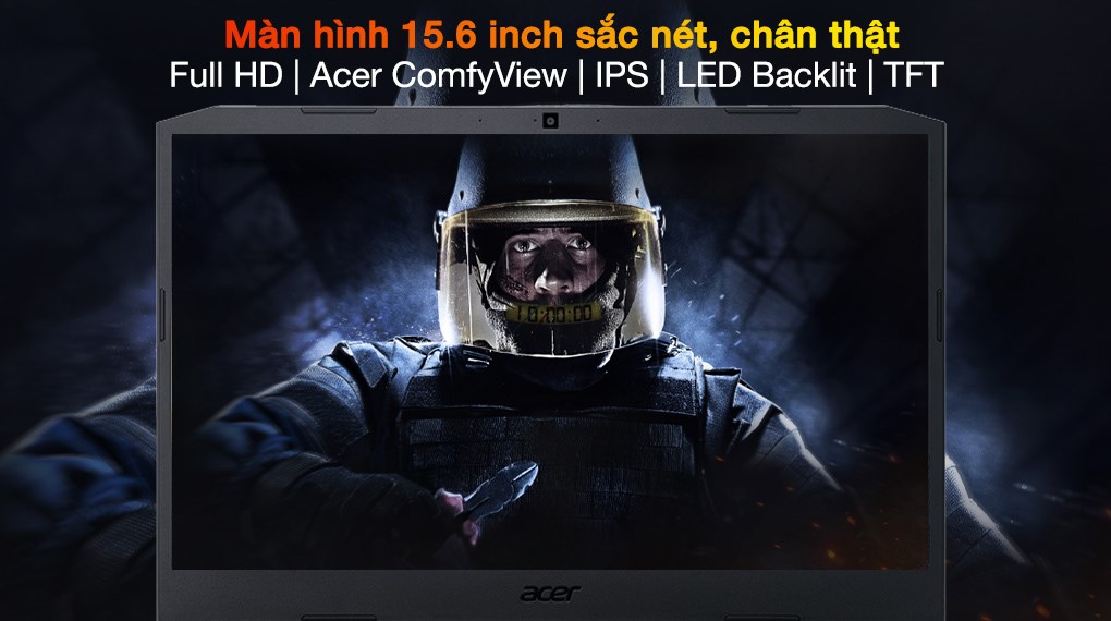 Acer Nitro 5 AN515 57 5669 i5 11400H/8GB/512GB/4GB GTX1650/15.6&quot;F/144Hz/Win11/(NH.QEHSV.001)/Đen - Hàng chính hãng