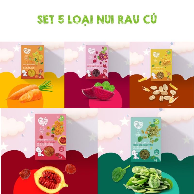 Set 14, Combo 9 Loại Hạt Quý Và 5 loại Nui Hữu Cơ Cho Bé Ăn Dặm Dinh Dưỡng Chính Hãng Mămmy