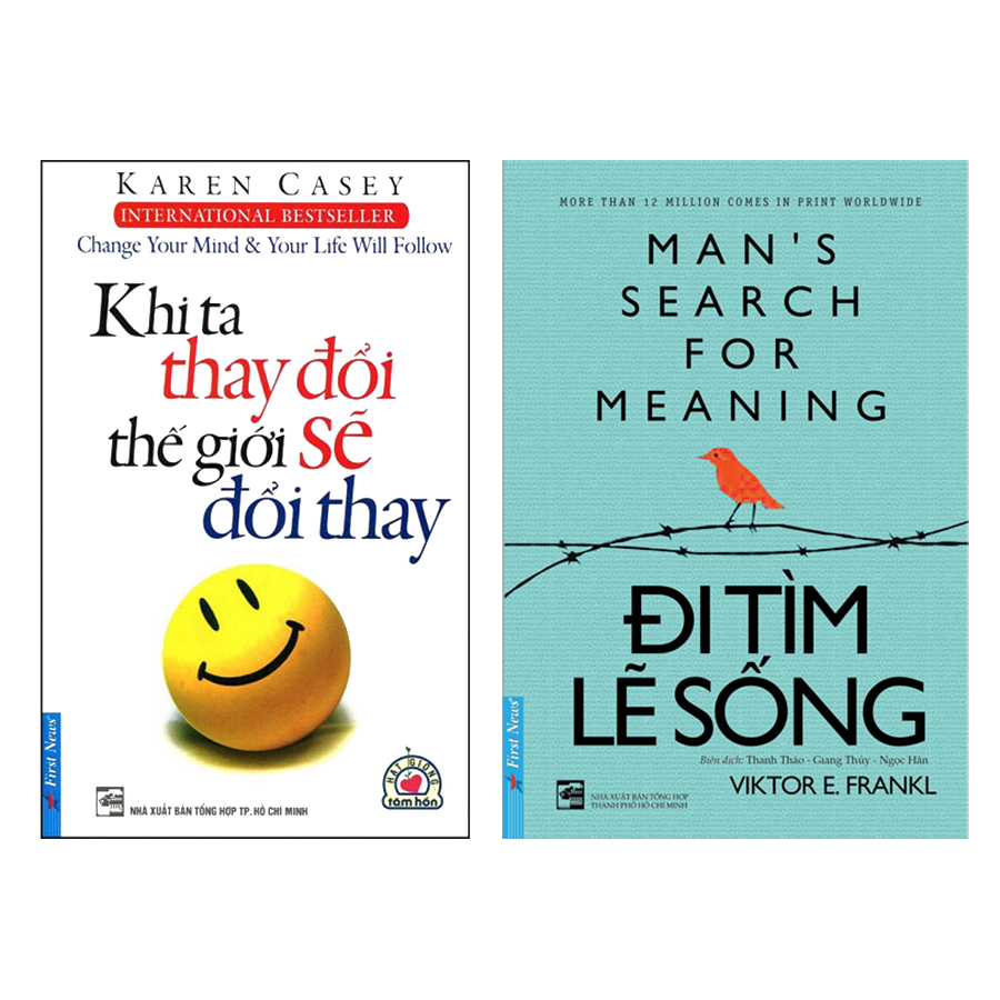 Combo Khi Ta Thay Đổi Thế Giới Sẽ Đổi Thay + Đi Tìm Lẽ Sống