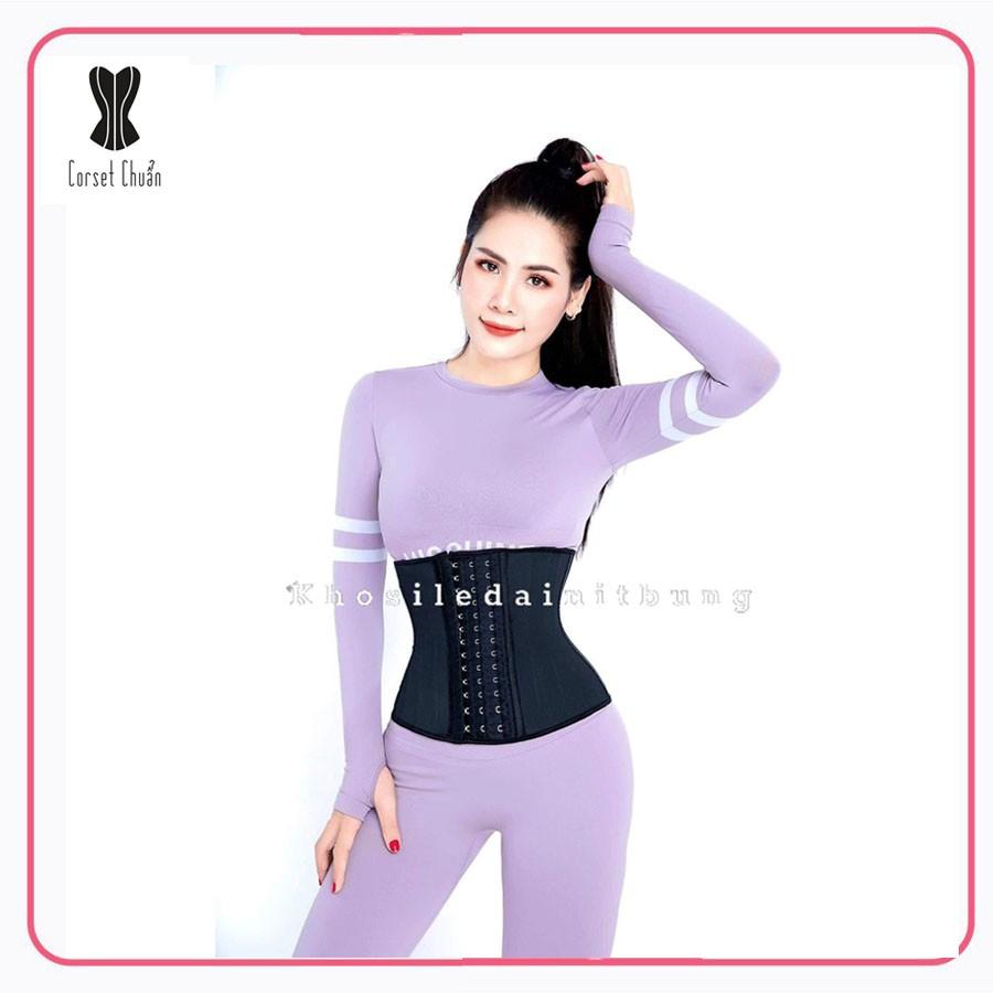 Đai nịt bụng chuẩn Hy Lạp - Gen định hình latex eo thon