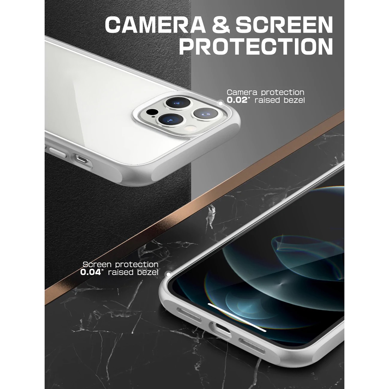 Ốp Case SUPCASE Unicorn Beetle Style Slim Clear Dành Cho iPhone 13ProMax - Hàng Chính Hãng