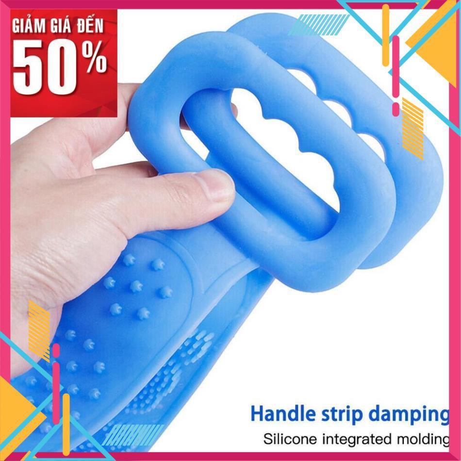 Dây đai chà lưng 2 mặt đa năng dụng cụ bằng silicon kỳ cọ massage tẩy da chết khi tắm