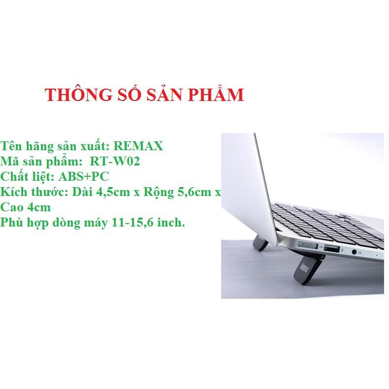 REMAX Đế Tản Nhiệt, Kệ Kê Macbook Laptop Dạng 2 Thanh Chân Gập Cooling Stand