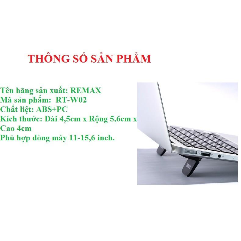 ️ Đế Tản Nhiệt, Kệ Kê Macbook Laptop ️ Hãng REMAX Dạng 2 Thanh Chân Gập Cooling Stand.