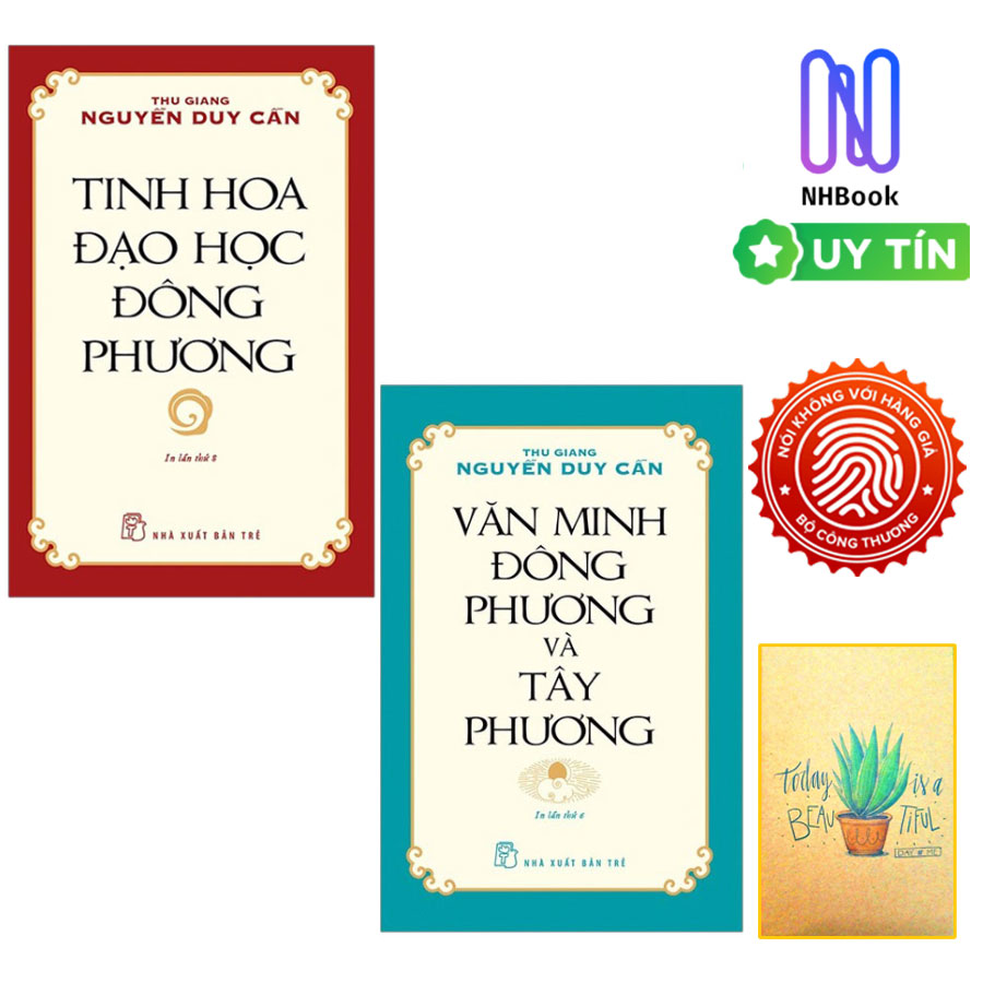 Combo Văn Minh Đông Phương Và Tây Phương và Tủ Sách Triết Học Phương Đông - Tinh Hoa Đạo Học Đông Phương