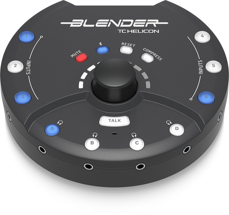 TC-Helicon Blender Portable Mixer with USB-Hàng Chính Hãng