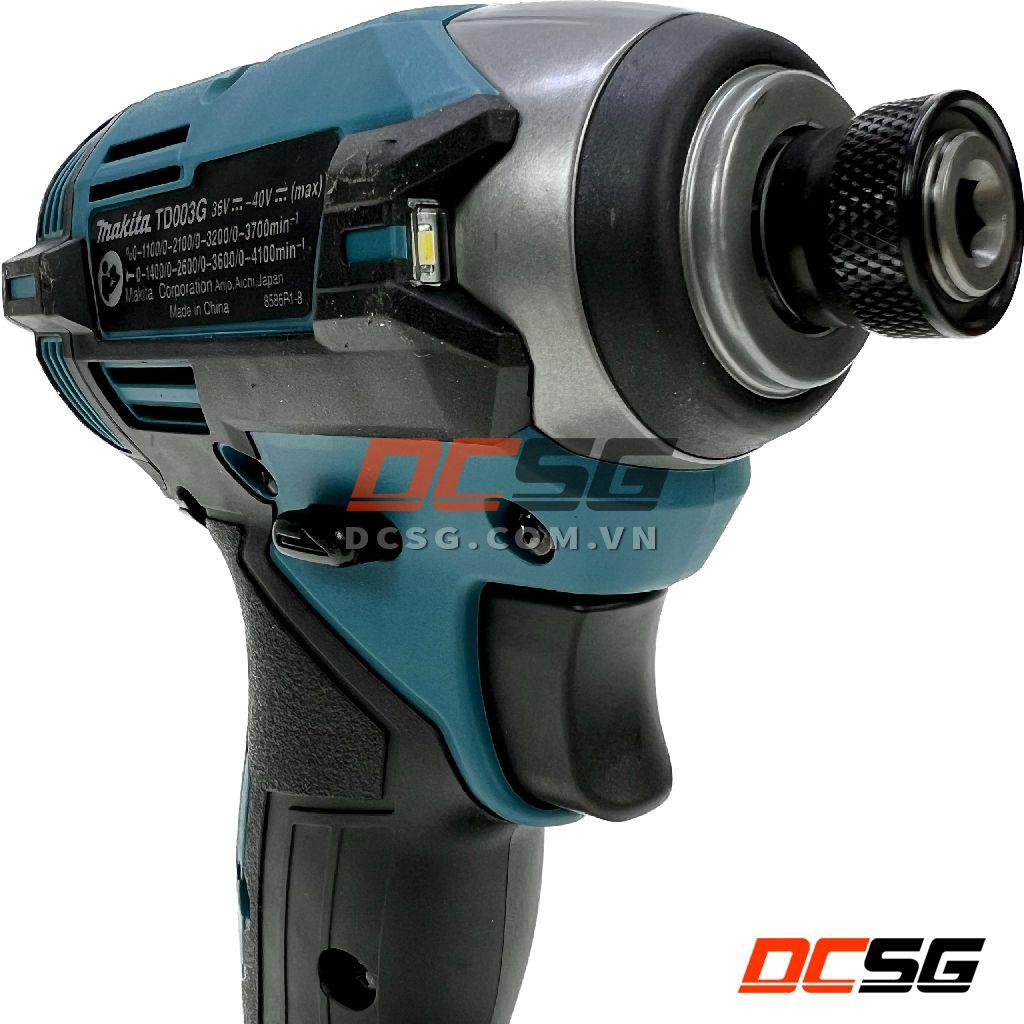 Máy vặn vít dùng pin 40Vmax Makita TD003GZ (thân máy) | DCSG