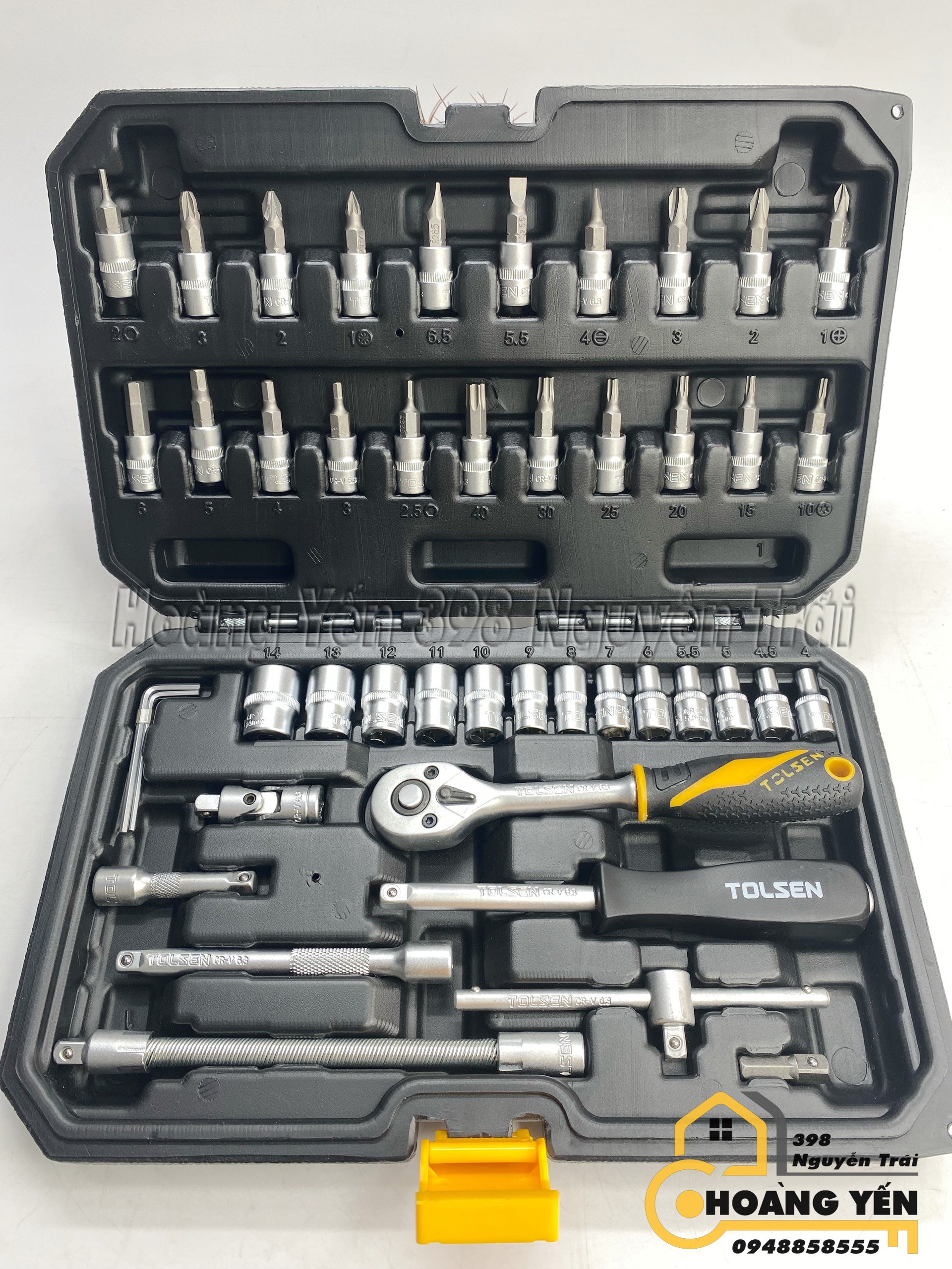 Bộ Típ ¼ Inch Tolsen 15138