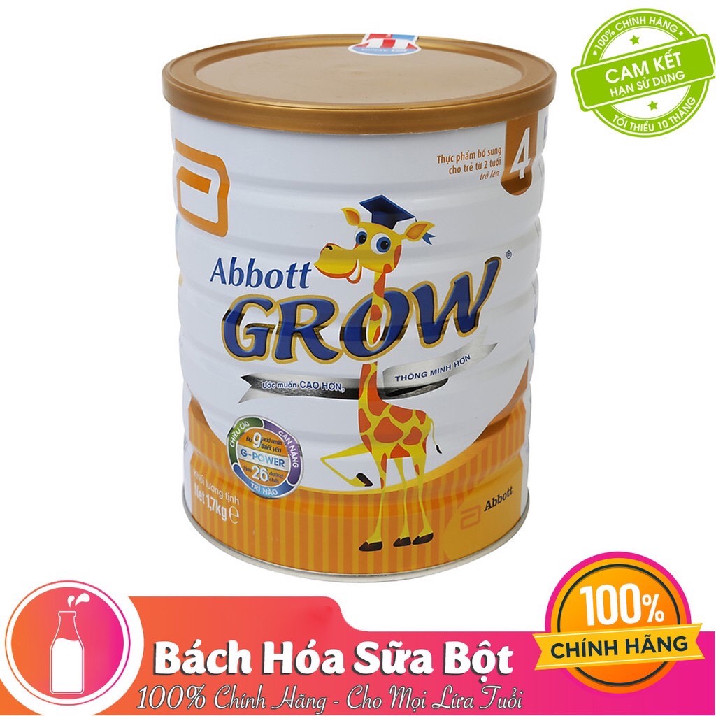 Sữa Bột Abbott Grow 4 1.7Kg