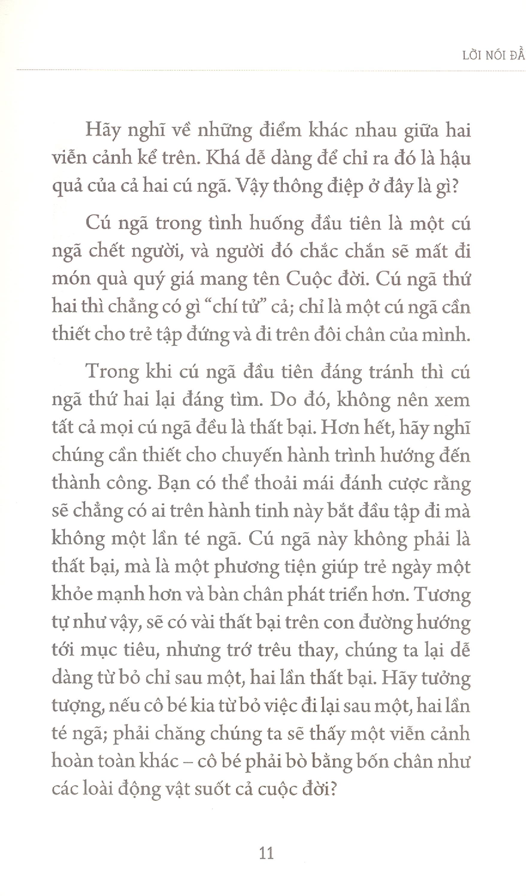 Thất Bại Chẳng Gì Đáng Ngại