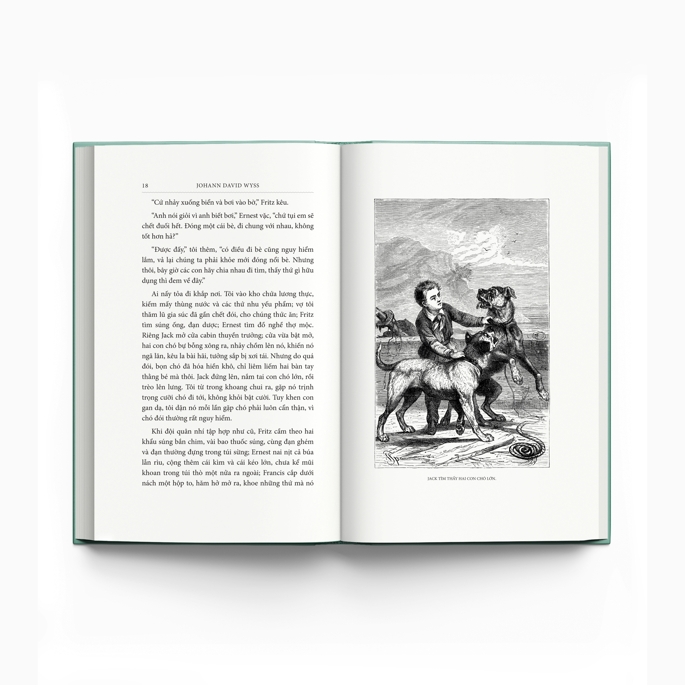 Gia đình Robinson Thụy Sỹ (bìa vải)