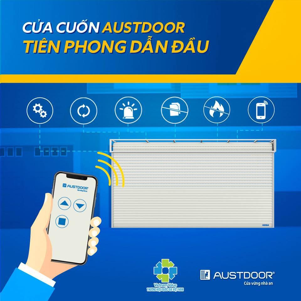 Điều Khiển Cửa Cuốn Thông Minh Bằng Điện Thoại Austdoor