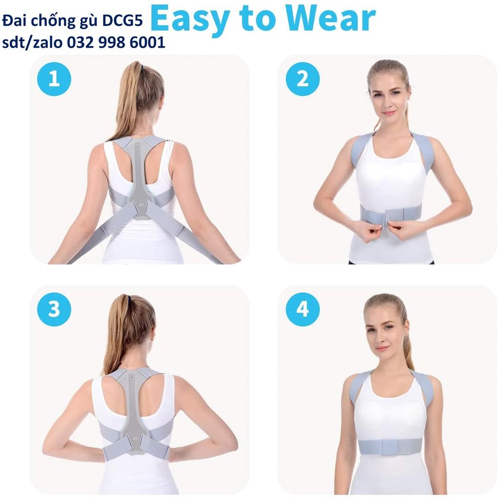 Đai chống gù lưng thế thệ mới tiêu chuẩn châu Âu DCG5 magic