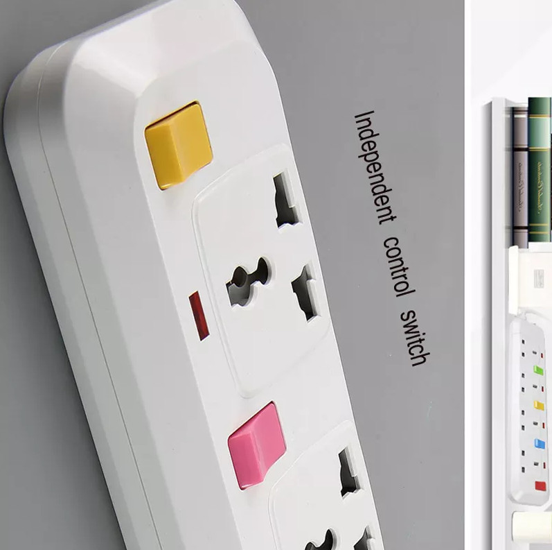Ổ Cắm Nối Dài 5 mét 3,4,5 Lỗ Công Tắc 2500W