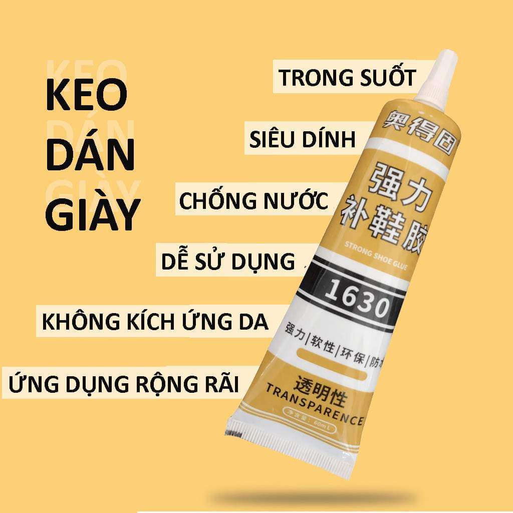 Keo dán giày thể thao siêu dính dùng nhiệt trong suốt không tổn thương da