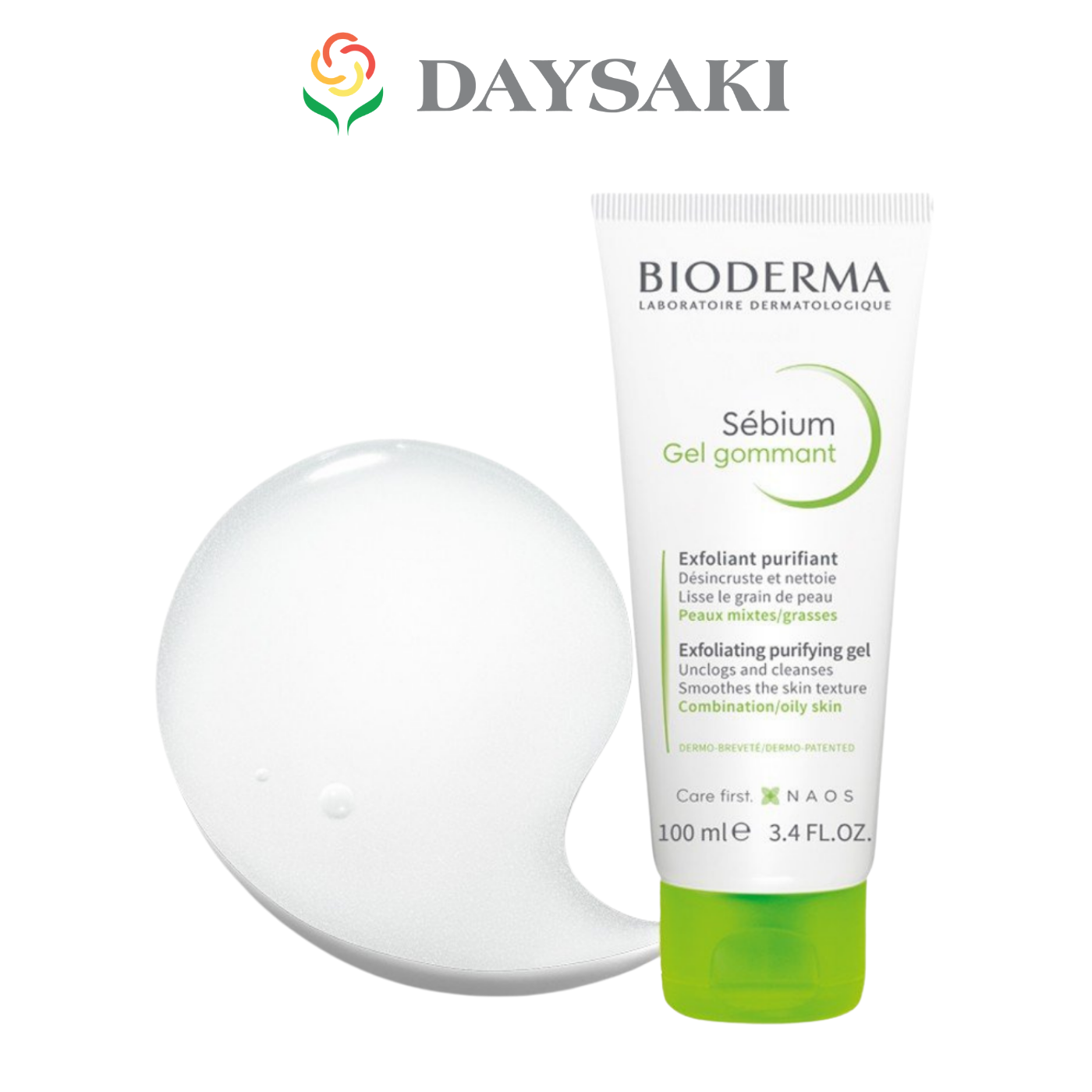 Bioderma Gel Tẩy Tế Bào Chết Dành Cho Da Dầu Và Hỗn Hợp Sebium Gel Gommant 100ml