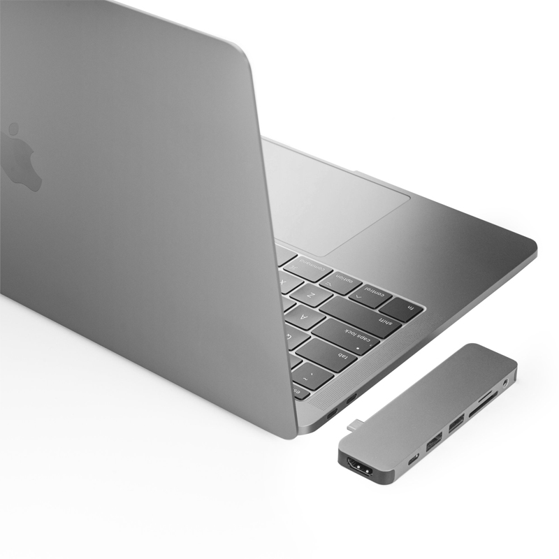 Cổng chuyển Hyperdrive SOLO 7 in 1 USB-C Hub cho MacBook và PC - GN21D