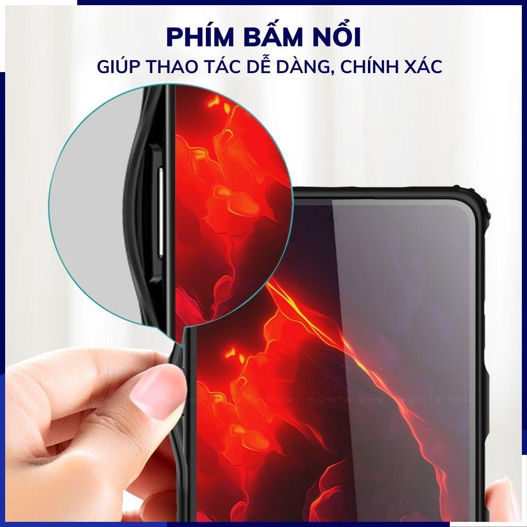 Ốp lưng redmi k40 gaming chống sốc bảo vệ camera chống vân tay nhám viền màu ver 2 phụ kiện huỳnh tân store