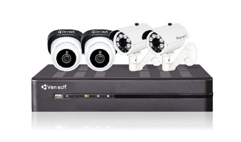 Bộ KIT Camera IP Wifi Vantech VP-0860W - Đầu Ghi Hình 8 Kênh Wifi-hàng chính hãng