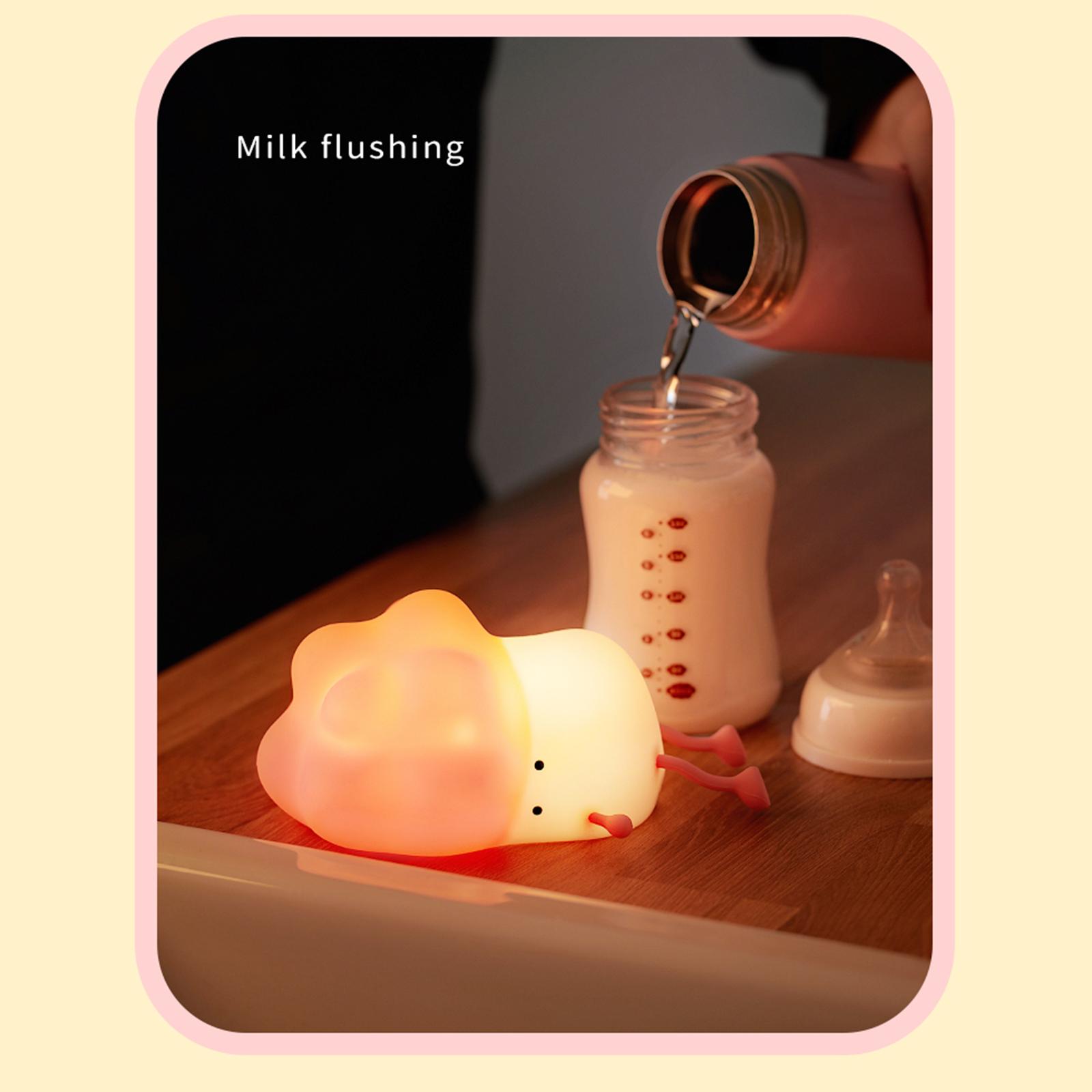 Multi-functional Touching Control Dimmable Bedside Night Light Rechargeable LEDs Lamp