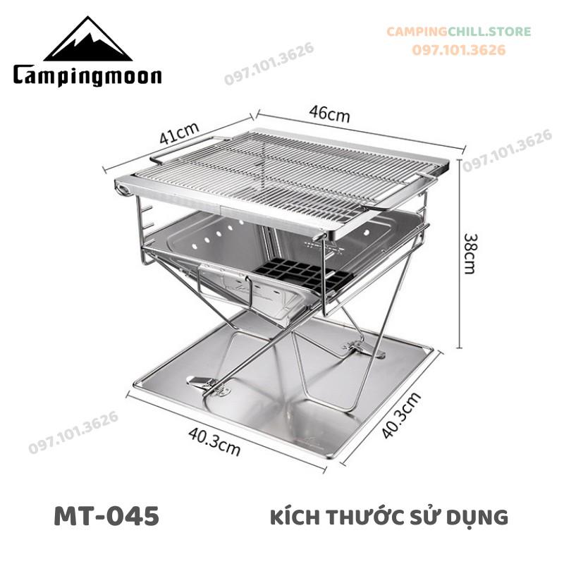 BẾP NƯỚNG DÃ NGOẠI CAMPINGMOON MT-045 ( 8-10 NGƯỜI )