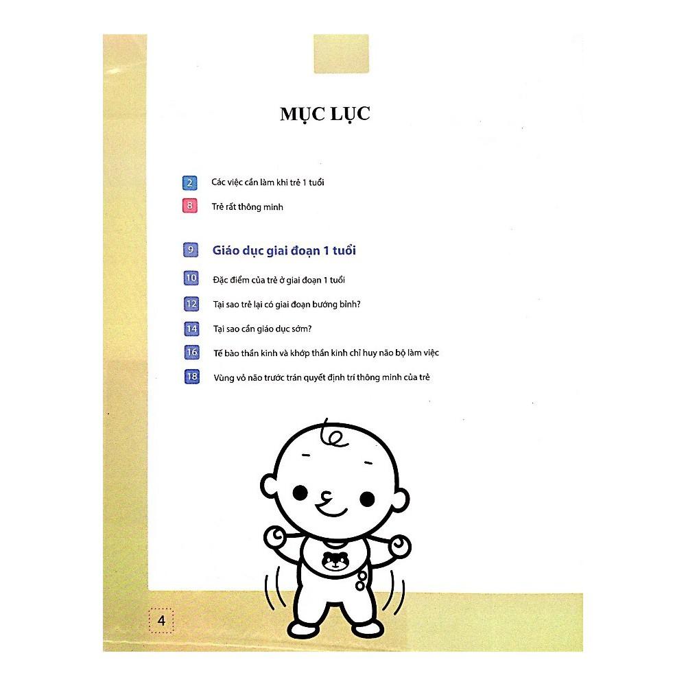 Sách - Dạy Con Kiểu Nhật - Giai Đoạn Trẻ 1 Tuổi