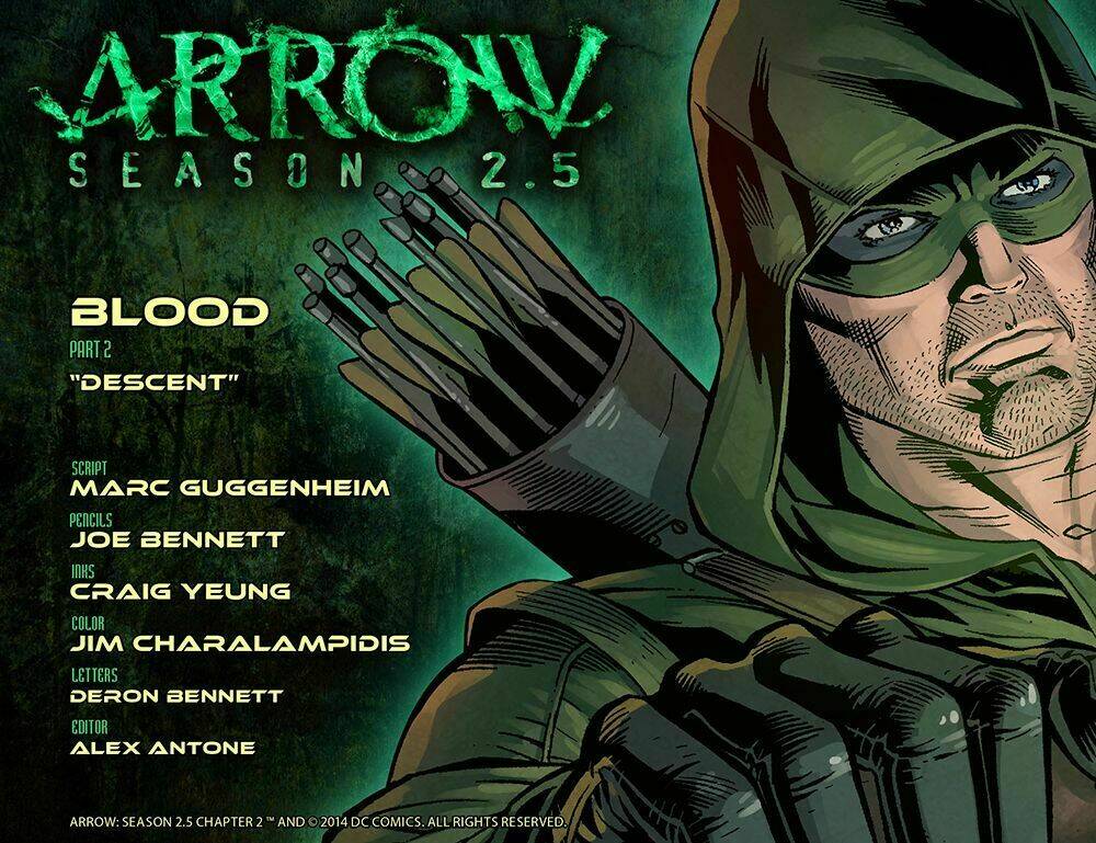 arrow: season 2.5 chapter 2 1