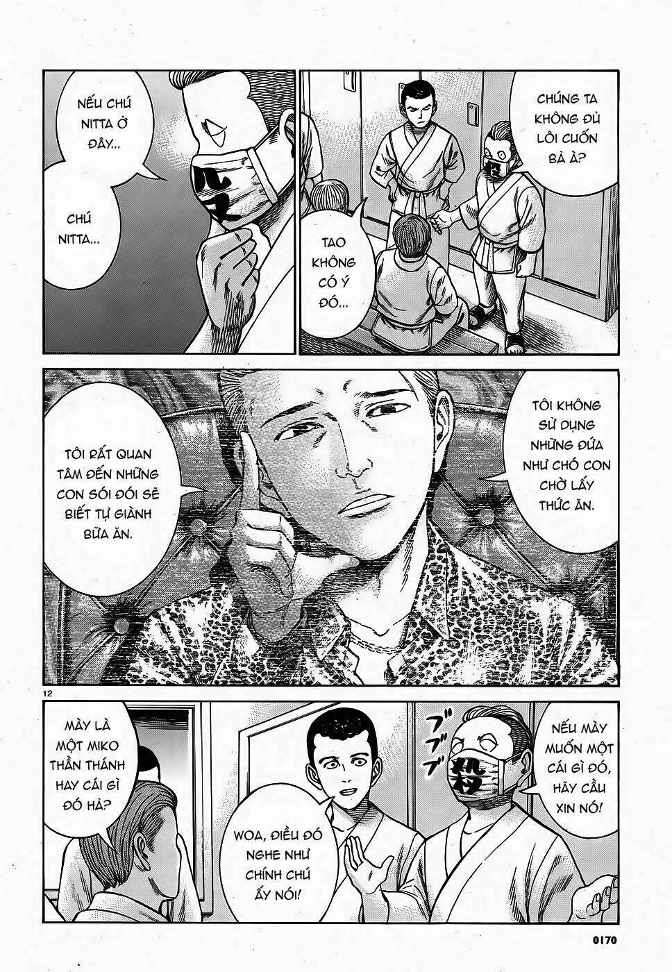 anh chàng yakuza và cô nàng siêu năng lực chapter 84 12