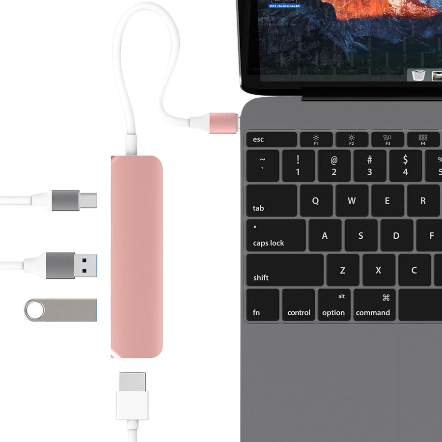 Bộ chuyển HyperDrive 4-in-1 USB-C Hub with 4K HDMI Support