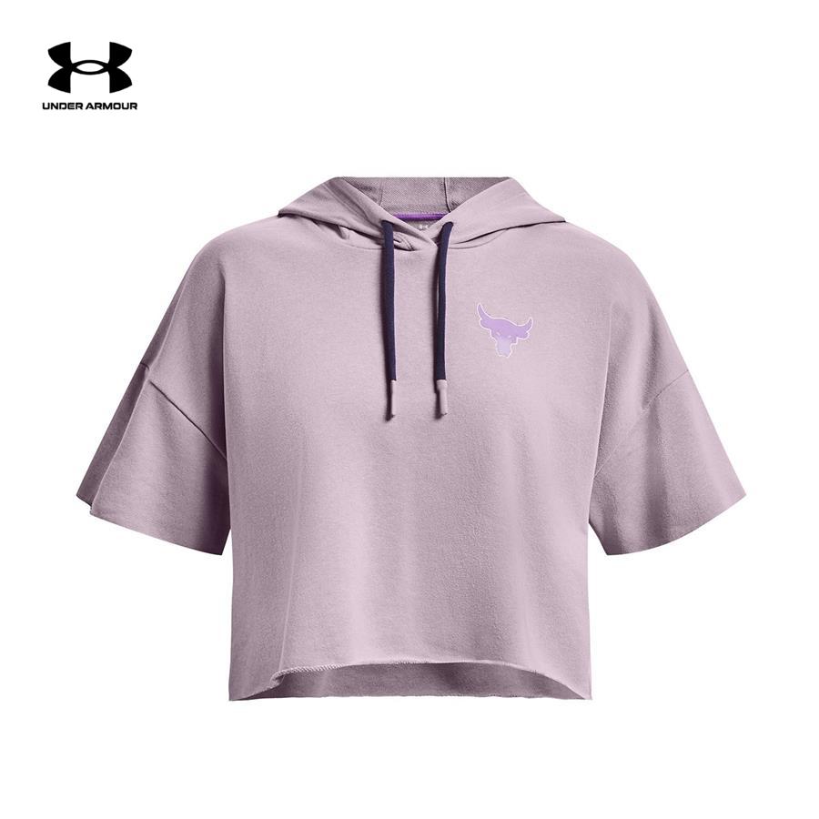 Áo thun tay ngắn thể thao nữ Under Armour Pjt Rck Terry - 1376296-554