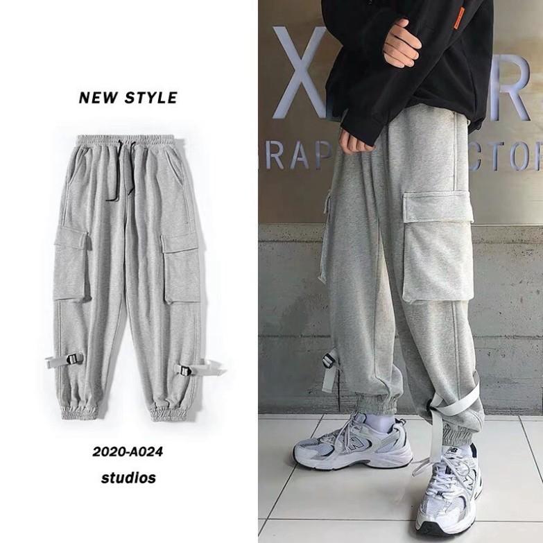 Quần jogger túi hộp cột dây chân_TOPONESTORE