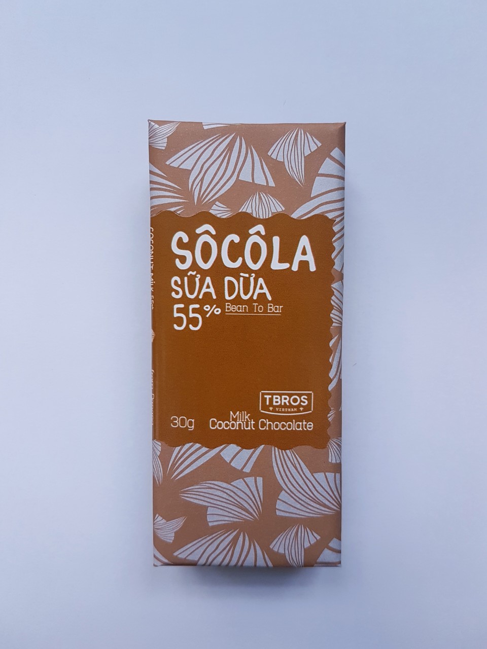 Socola Sữa Dừa 55% TBROS (30gr)