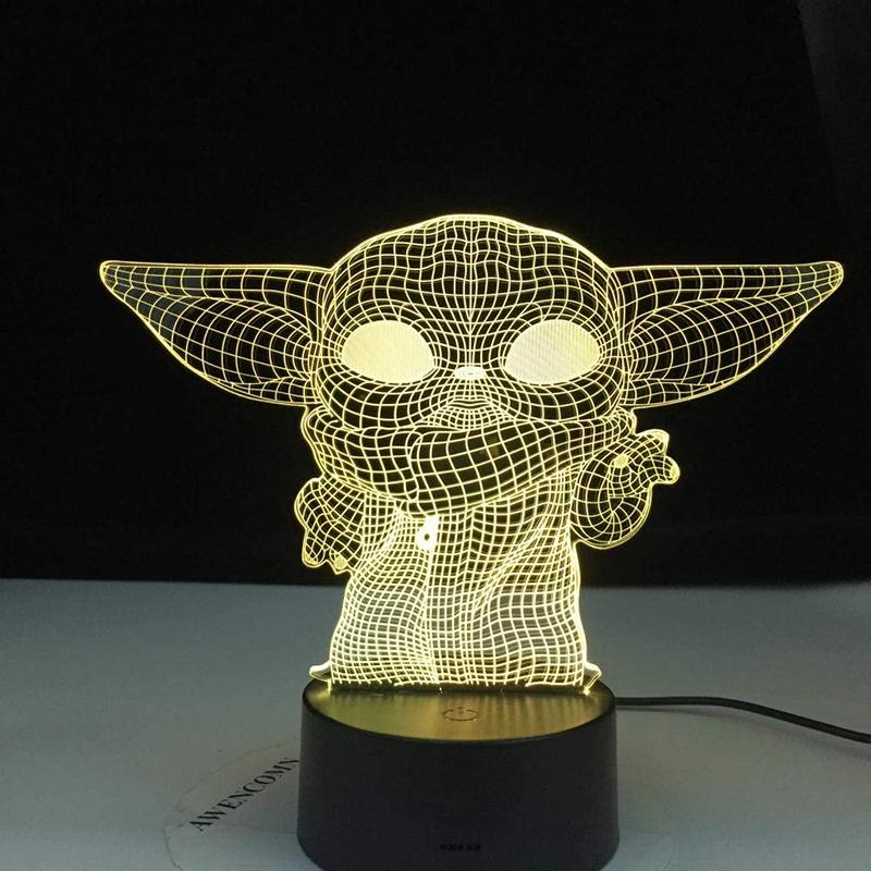 Đèn Ngủ Trang Trí Hình 3d Độc Đáo