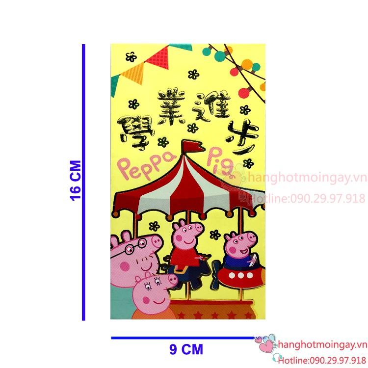 combo 6 bao lì xì Peppa Pig LX96