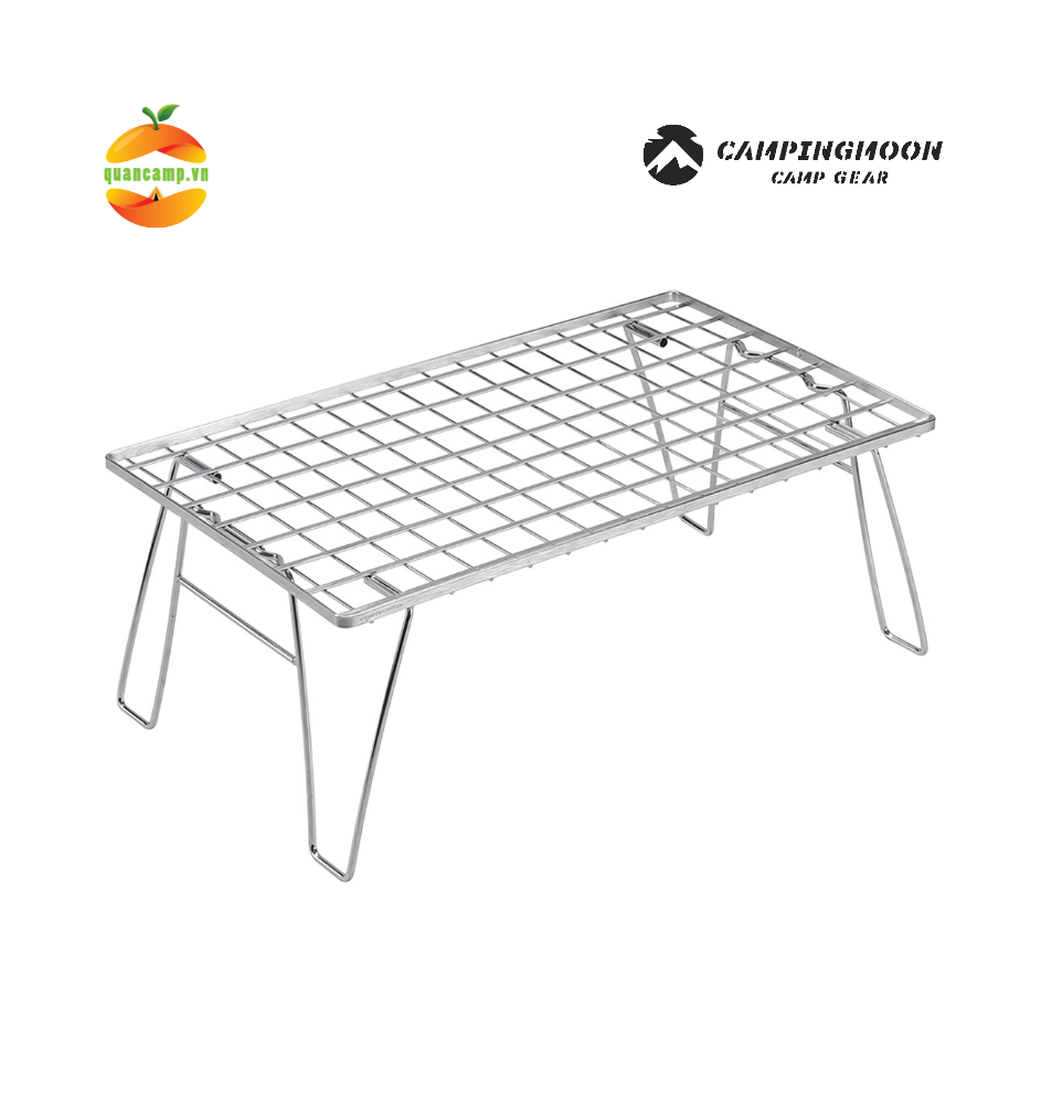 Kệ inox để đồ đa năng Campingmoon T-235A-1T (Kệ đơn) T235A T 235A 1T