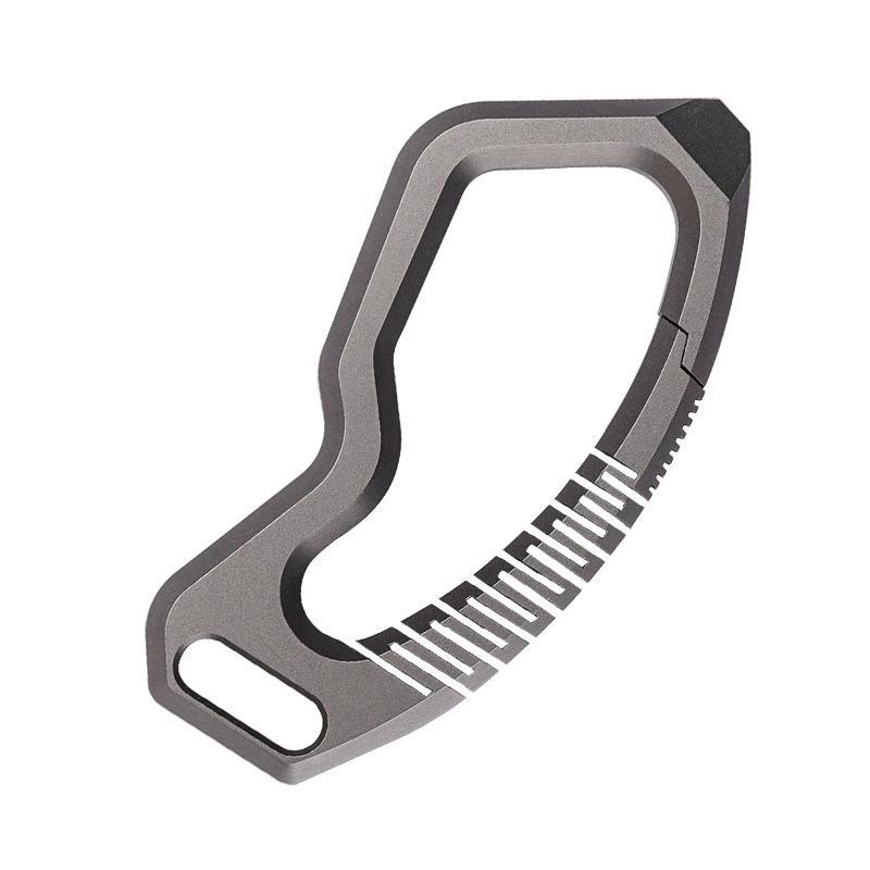 Multipurpose Titanium Alloy Keychain Portable Jewelry for Backpacking Pants