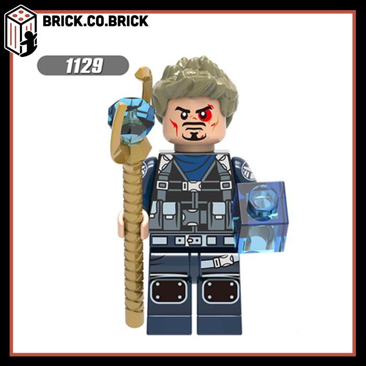 Mô Hình Nhân vật Super Hero Đồ Chơi Lắp Ráp Minifig Siêu Anh Hùng Stan Lee Korg Nova Captain Pepper X0240