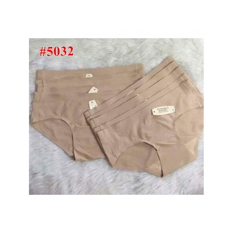 Quần lót nữ Freesize cỡ L từ 45-50kg su trơn không đường may - QLNU5032