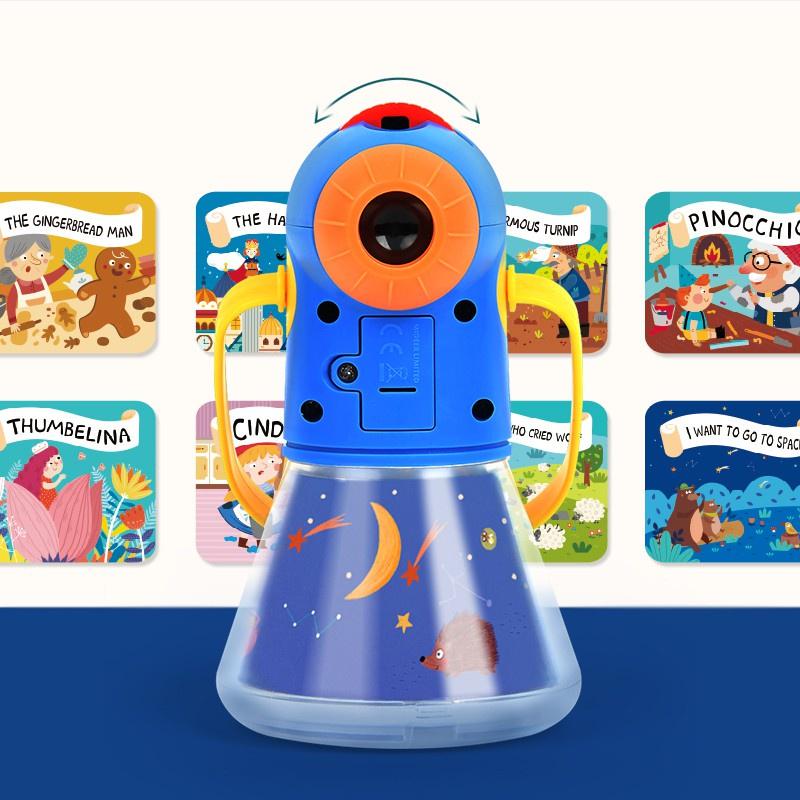 Đèn pin chiếu hình cổ tích cho bé Mideer Kid Storybook Torch