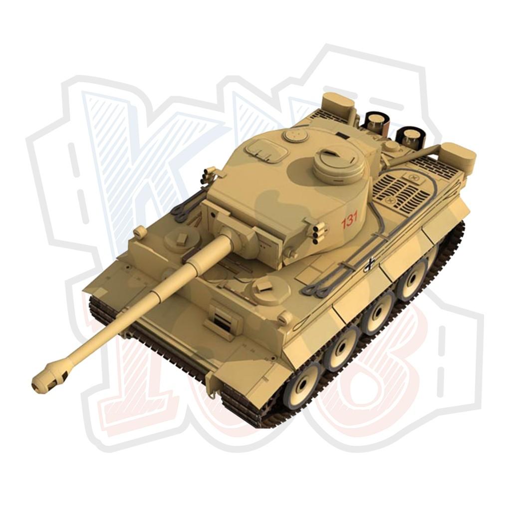 Mô hình giấy Xe tăng quân sự WWII Tiger I