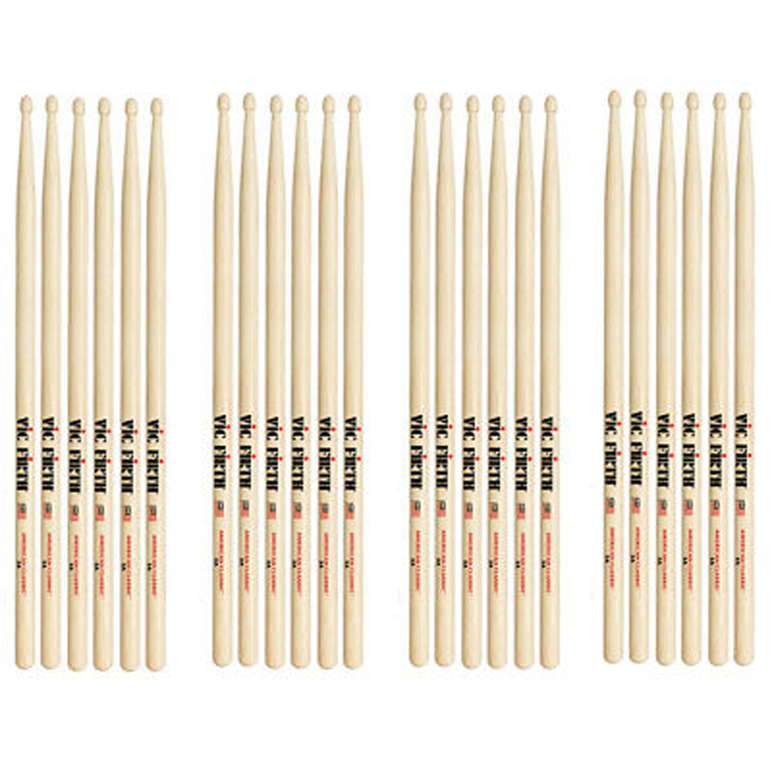 Dùi Trống Vic Firth 5A - American Classic Hickory Drumsticks - Kèm Móng Gảy DreamMaker