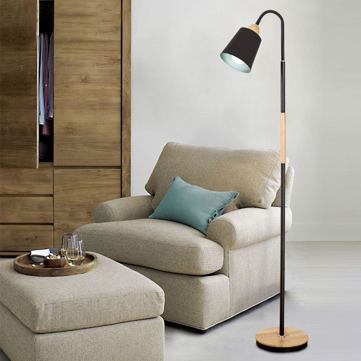 Đèn cây XERAT trang trí nội thất - tặng kèm bóng LED tiết kiệm điện chống cận thị bảo vệ mắt - hàng chính hãng MONSKY