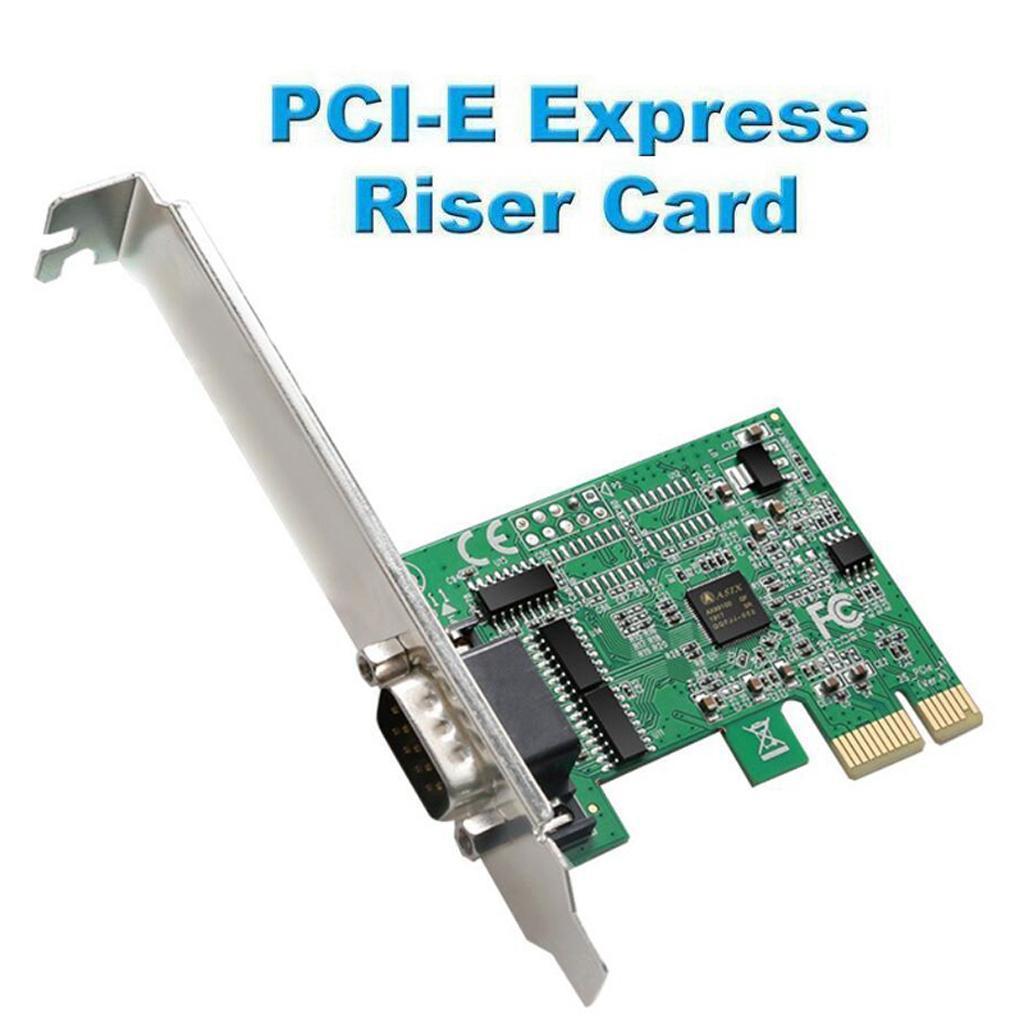 PCI-E Express To DB9 Serial Port RS232 Express Controller Converter Transfer