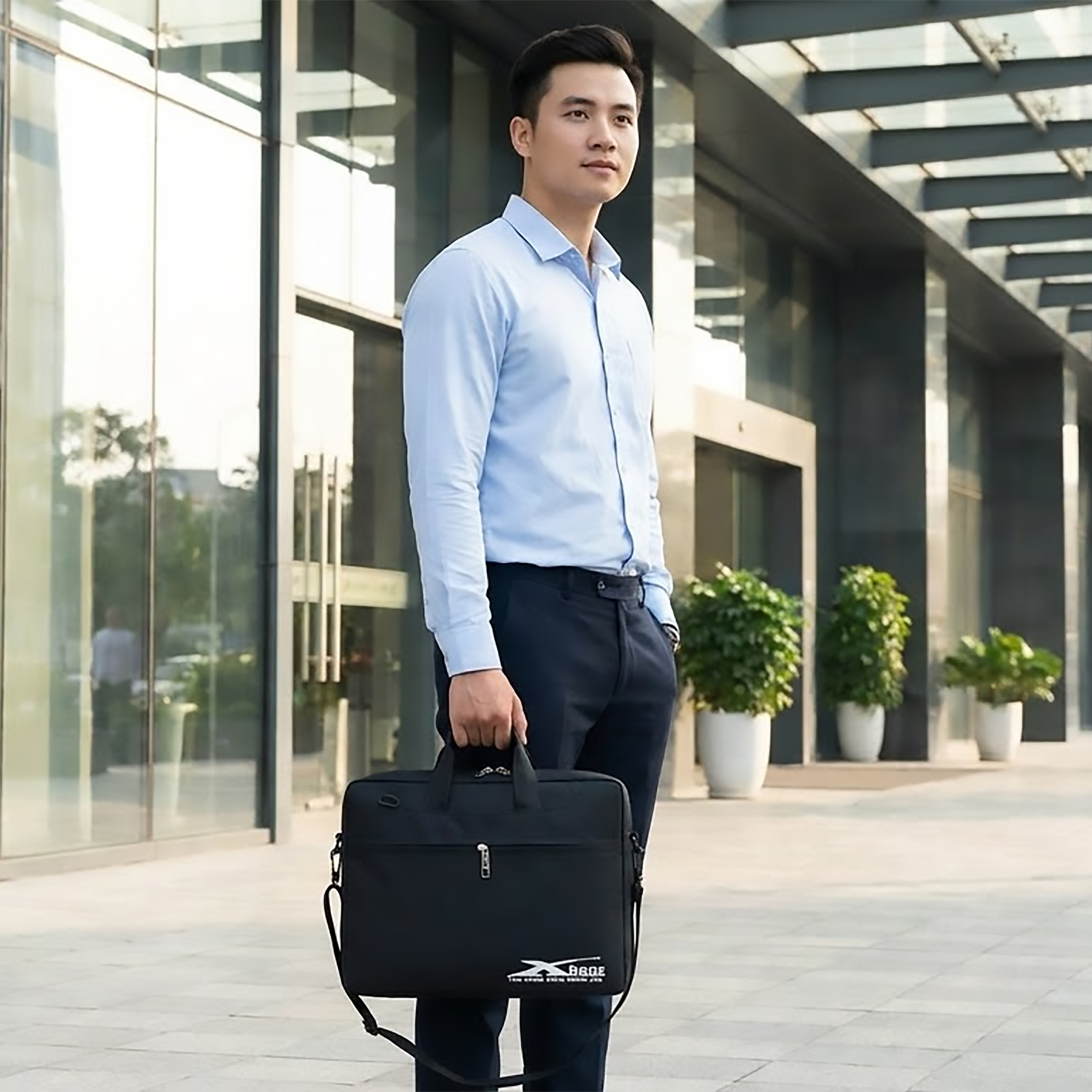 Túi Đựng Laptop Xbags Elegant Xb 4201, Cặp Đựng Laptop Chống Sốc, Chống Nước, Chống Thấm Hiệu Quả