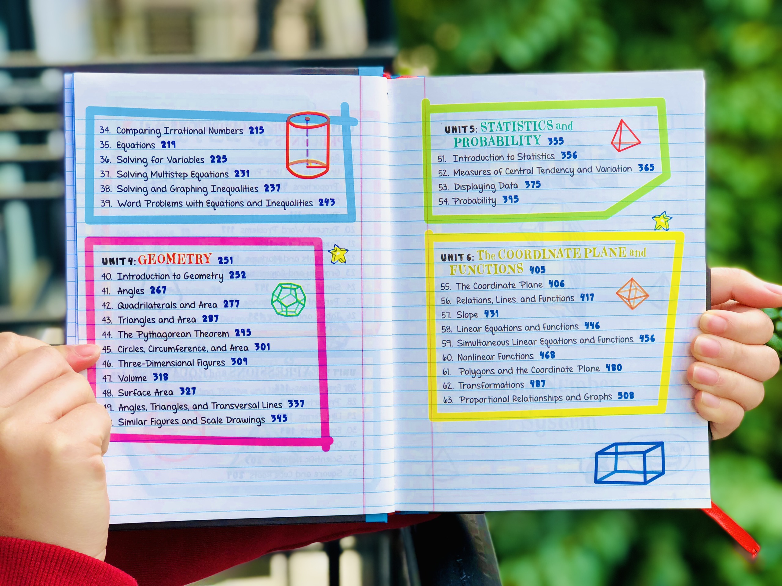 Sách Big Fat Notebooks -Everything you need to ace - Sổ Tay Học Tập Toán Học, Khoa Học, Hóa Học, Hình Học, Đại Số, Khoa Học Máy Tính, Sinh Học - Á Châu Books , bìa cứng in màu
