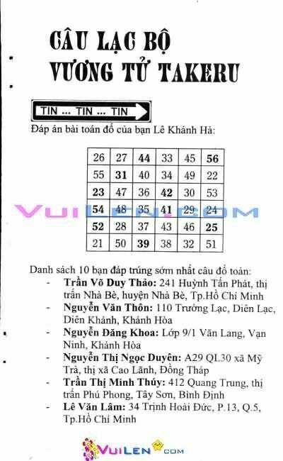 vương tử takeru chapter 16 159